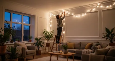 Guide ultime : bien fixer votre guirlande lumineuse LED sur chaque mur de la maison