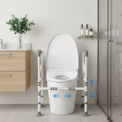 Cadre d'appui de toilettes en acier au carbone – image 3