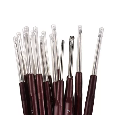 Crochets fins de 0,5 à 2,5 mm, 16 tailles – image 2