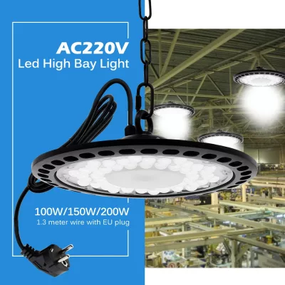 Suspension industrielle LED en aluminium – image 2