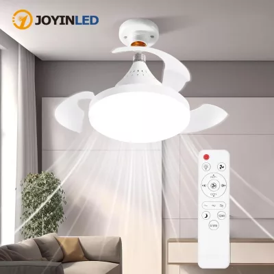 Ventilateur de plafond à pales rétractables